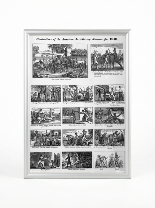 Anti-Slavery Almanac 1840: Slavery's Horrors Illustrated