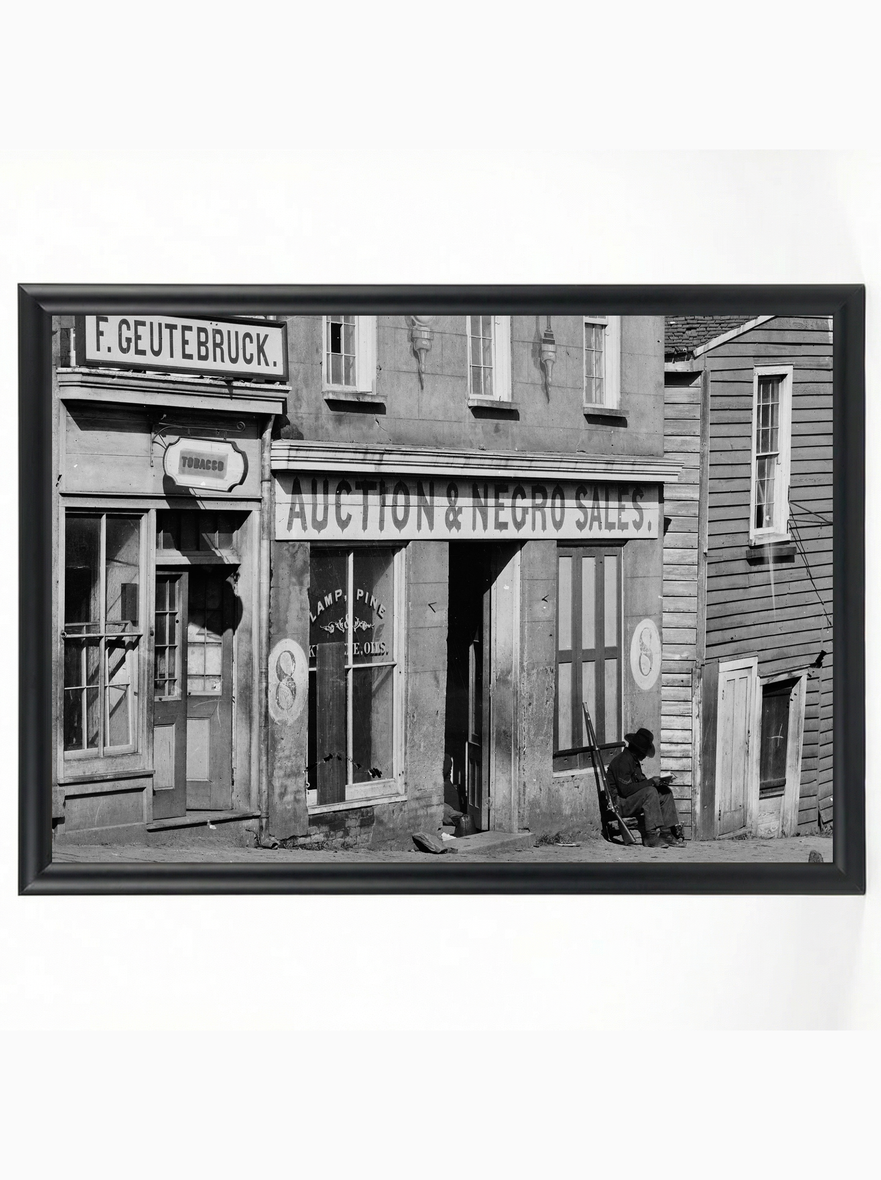 Auction & Negro Sales: F. Geutebruck Slave Market