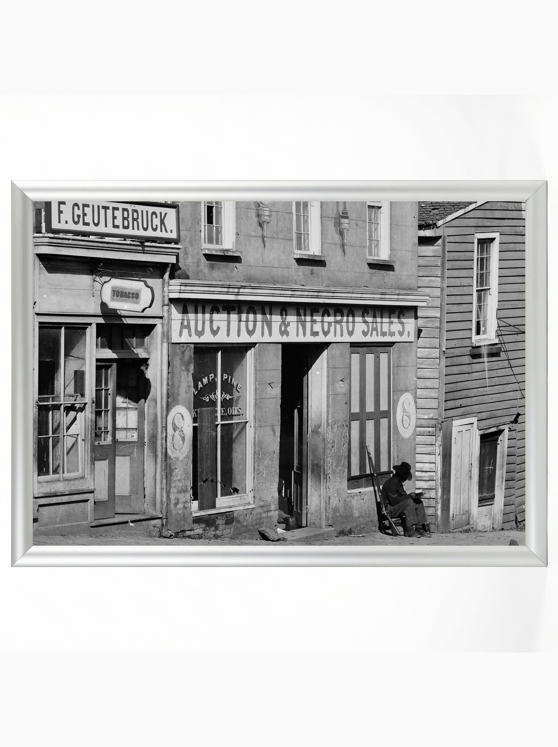 Auction & Negro Sales: F. Geutebruck Slave Market