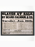 Slaves at Sale: Beard, Calhoun & Co. January 16th Auction