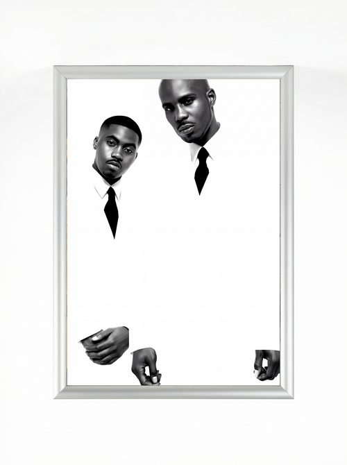 Belly (1998) — Nas & DMX Fine Art Movie Poster