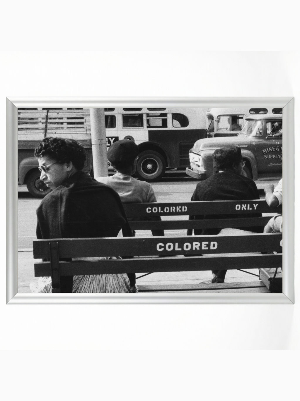Colored Only: Segregated Public Benches