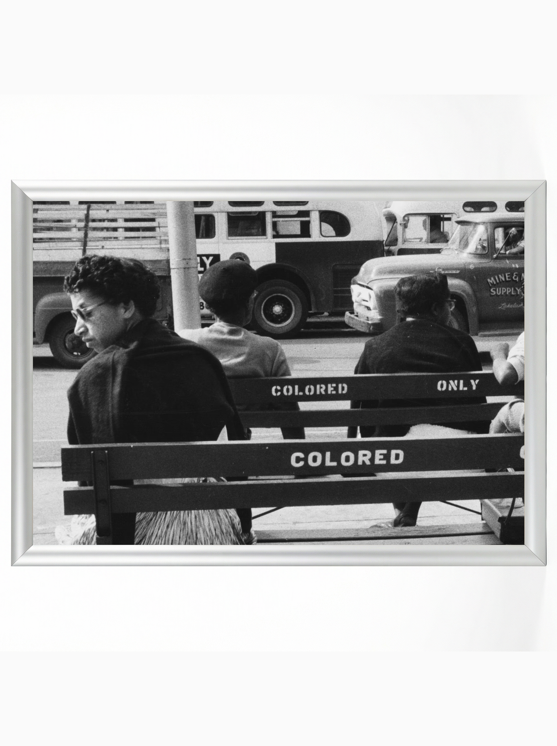 Colored Only: Segregated Public Benches