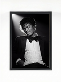 Michael Jackson — Billie Jean Era Black & White Fine Art Portrait Poster