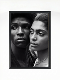 Black Love — Black & White Fine Art Portrait Poster