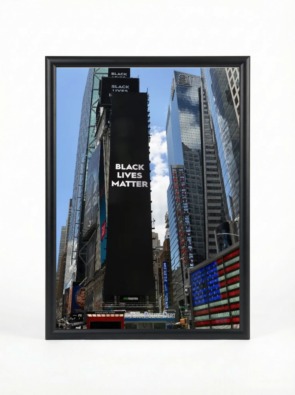 . The title is BLM Times Square