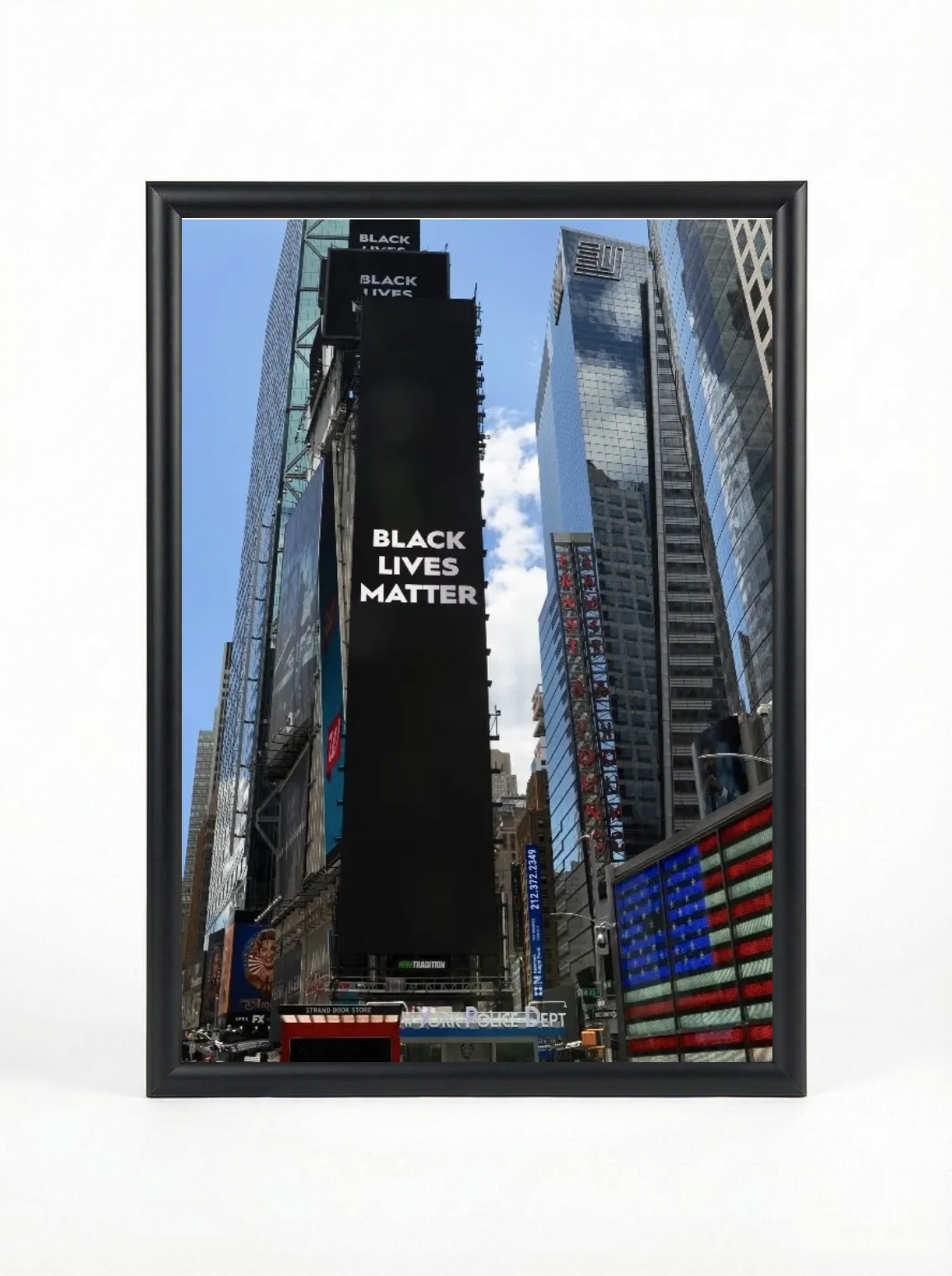 . The title is BLM Times Square