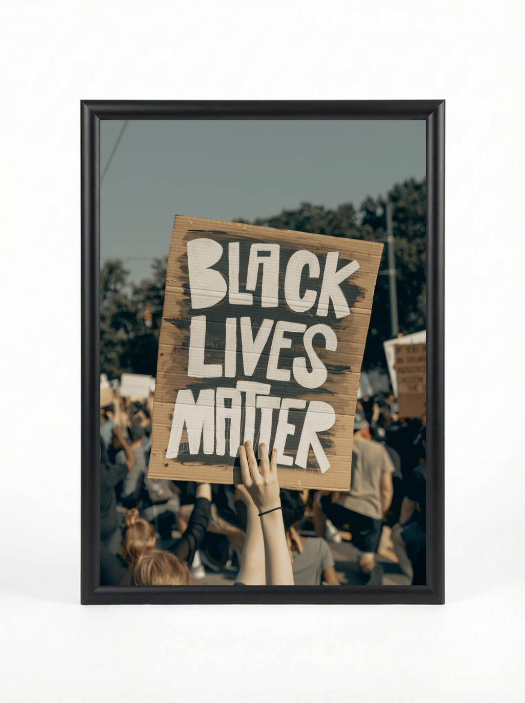 Black Lives Matter Protest Sign
