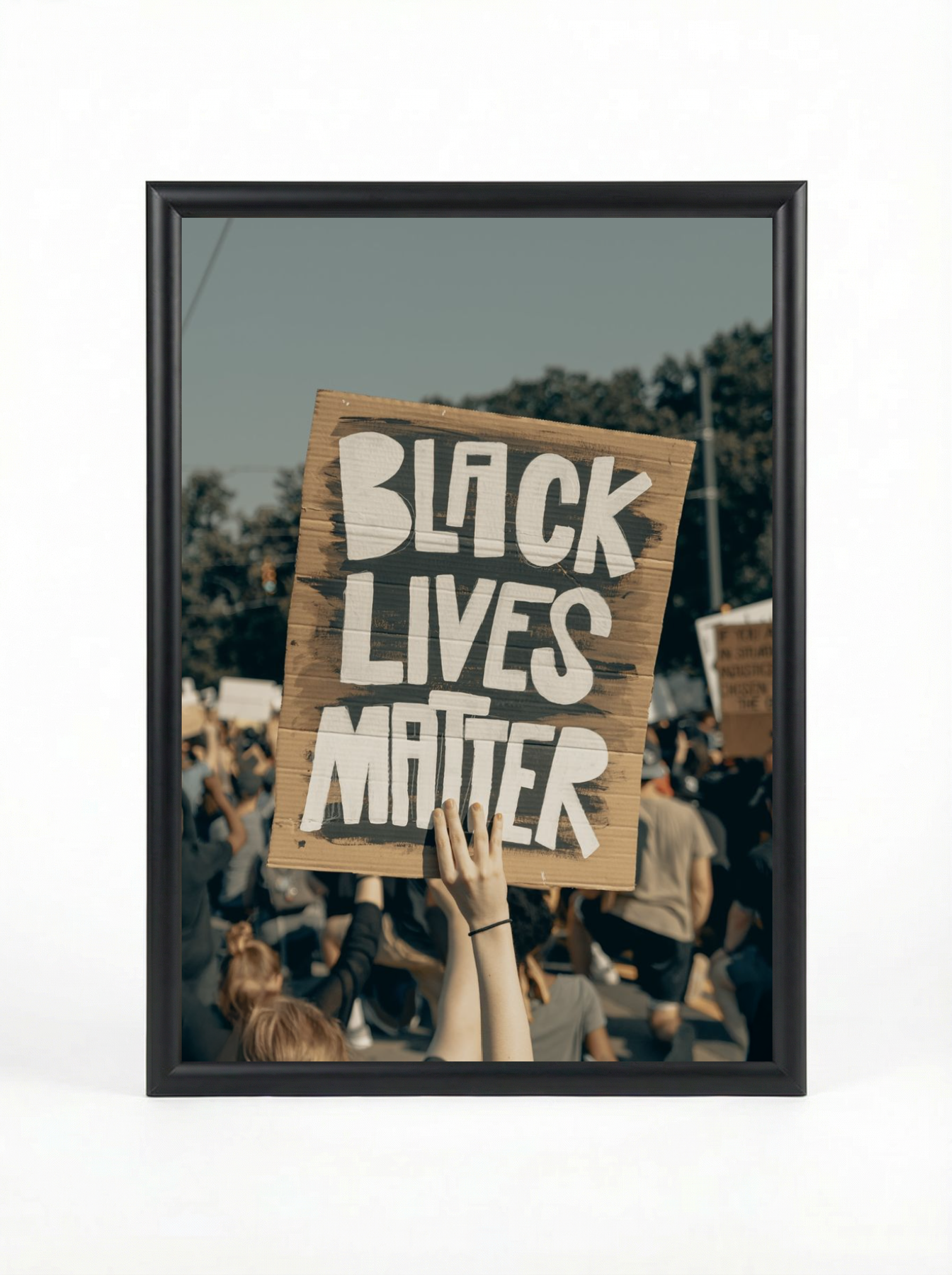 Black Lives Matter Protest Sign