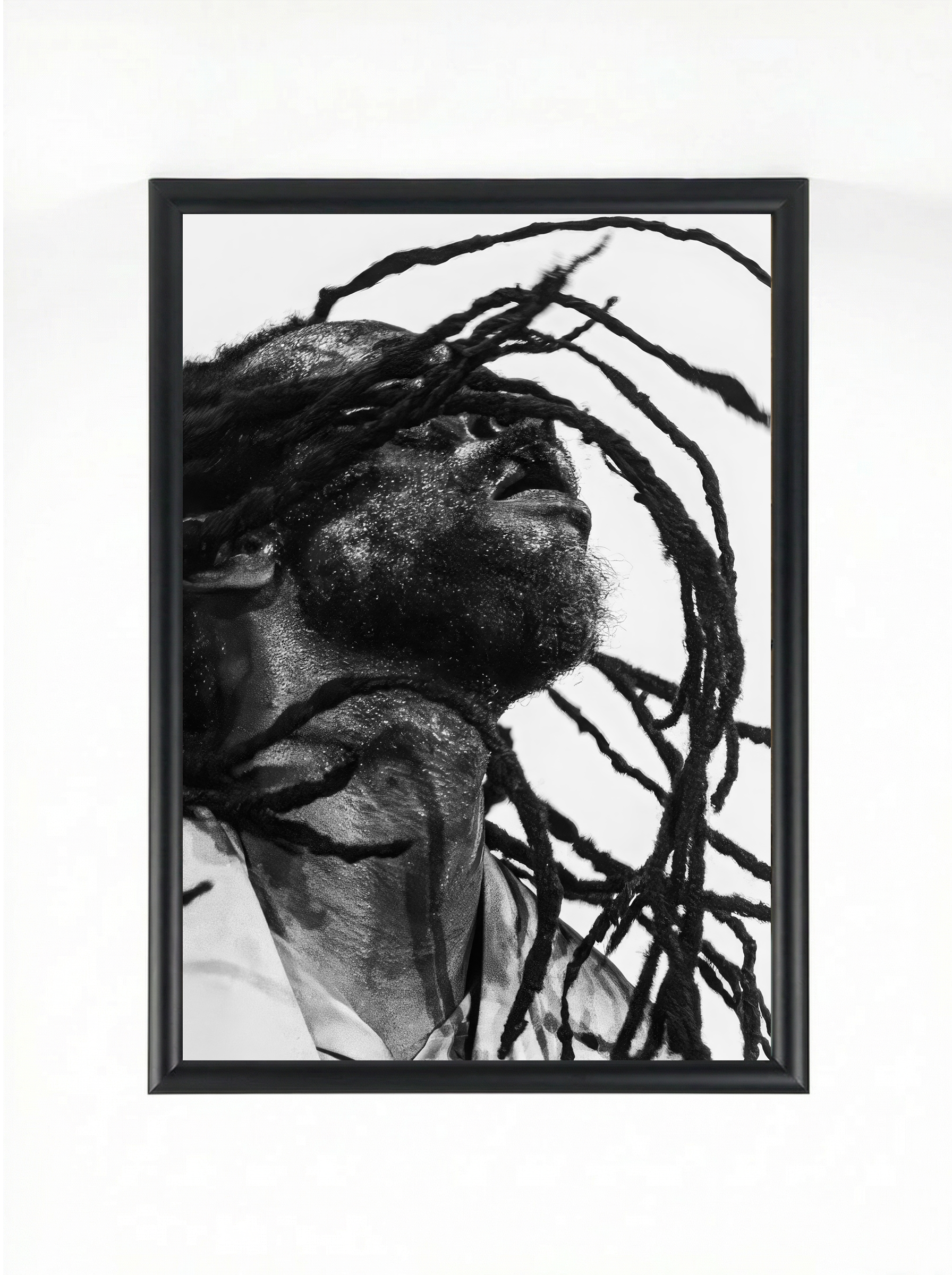 Buju Banton — Locs in the Light Art Print | Framed Poster