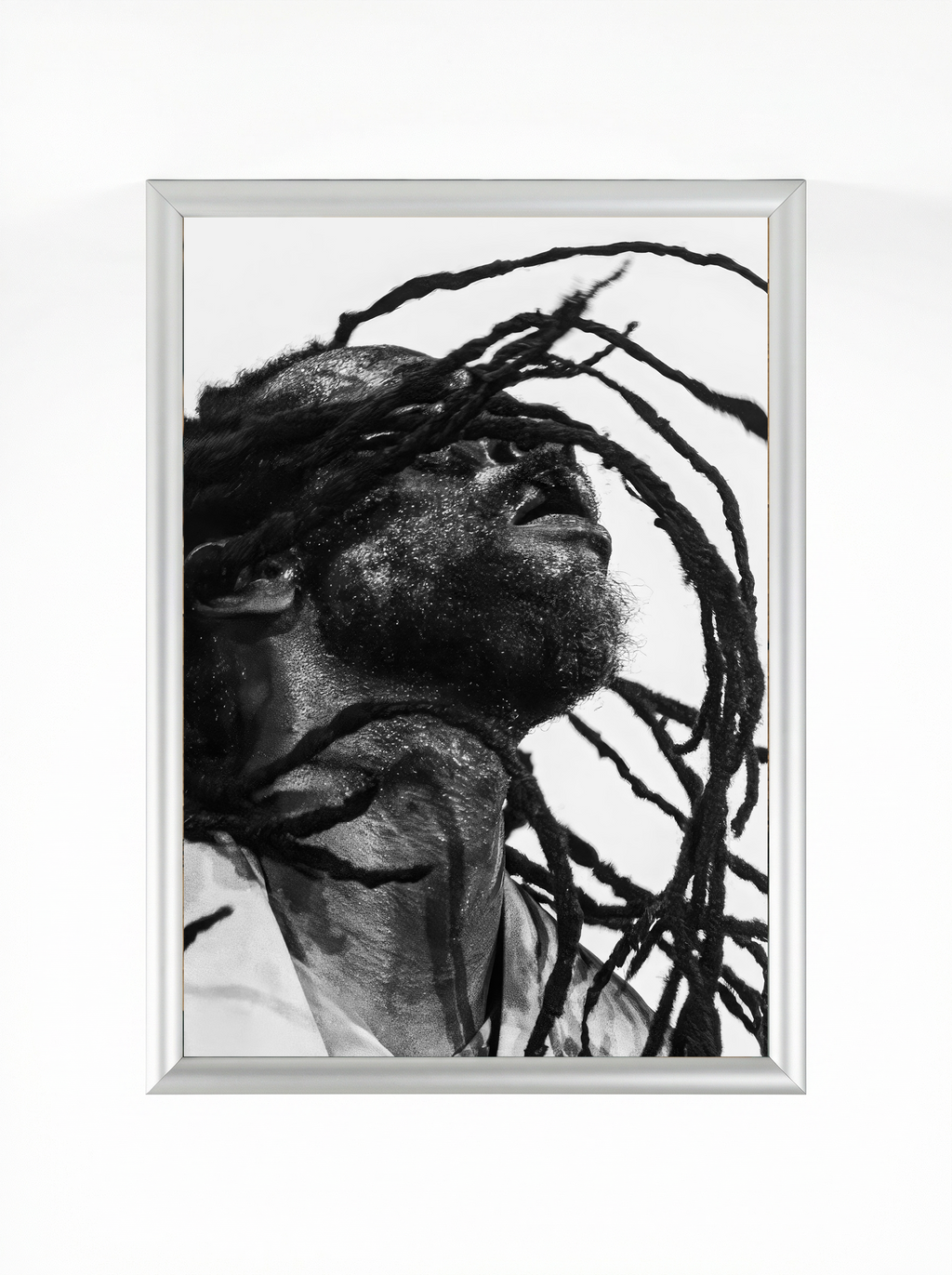 Buju Banton — Locs in the Light Art Print | Framed Poster