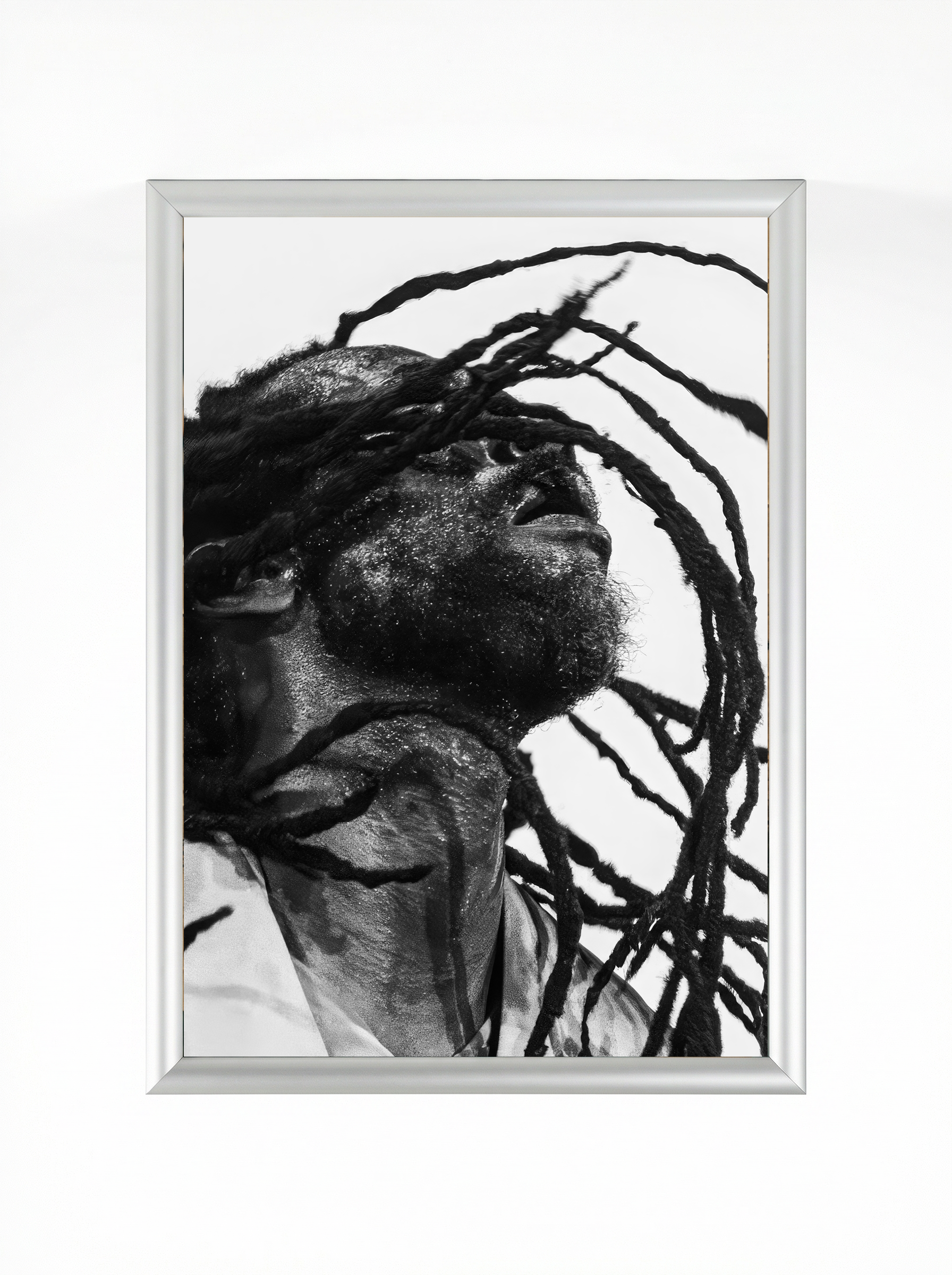 Buju Banton — Locs in the Light Art Print | Framed Poster