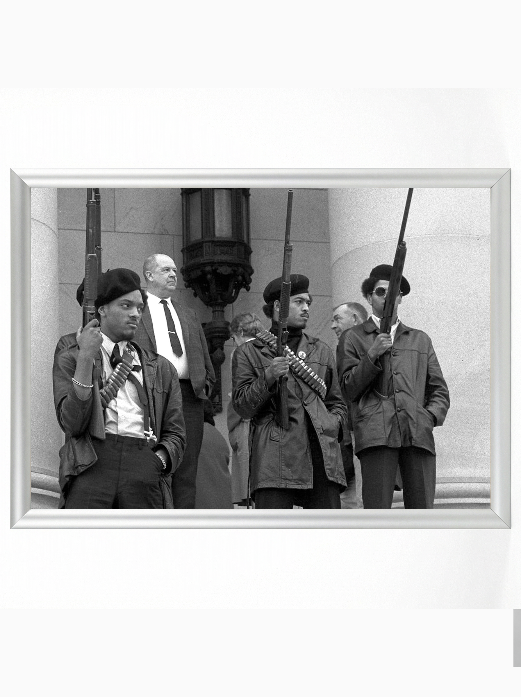 Black Panthers Armed at Capitol: May 2, 1967