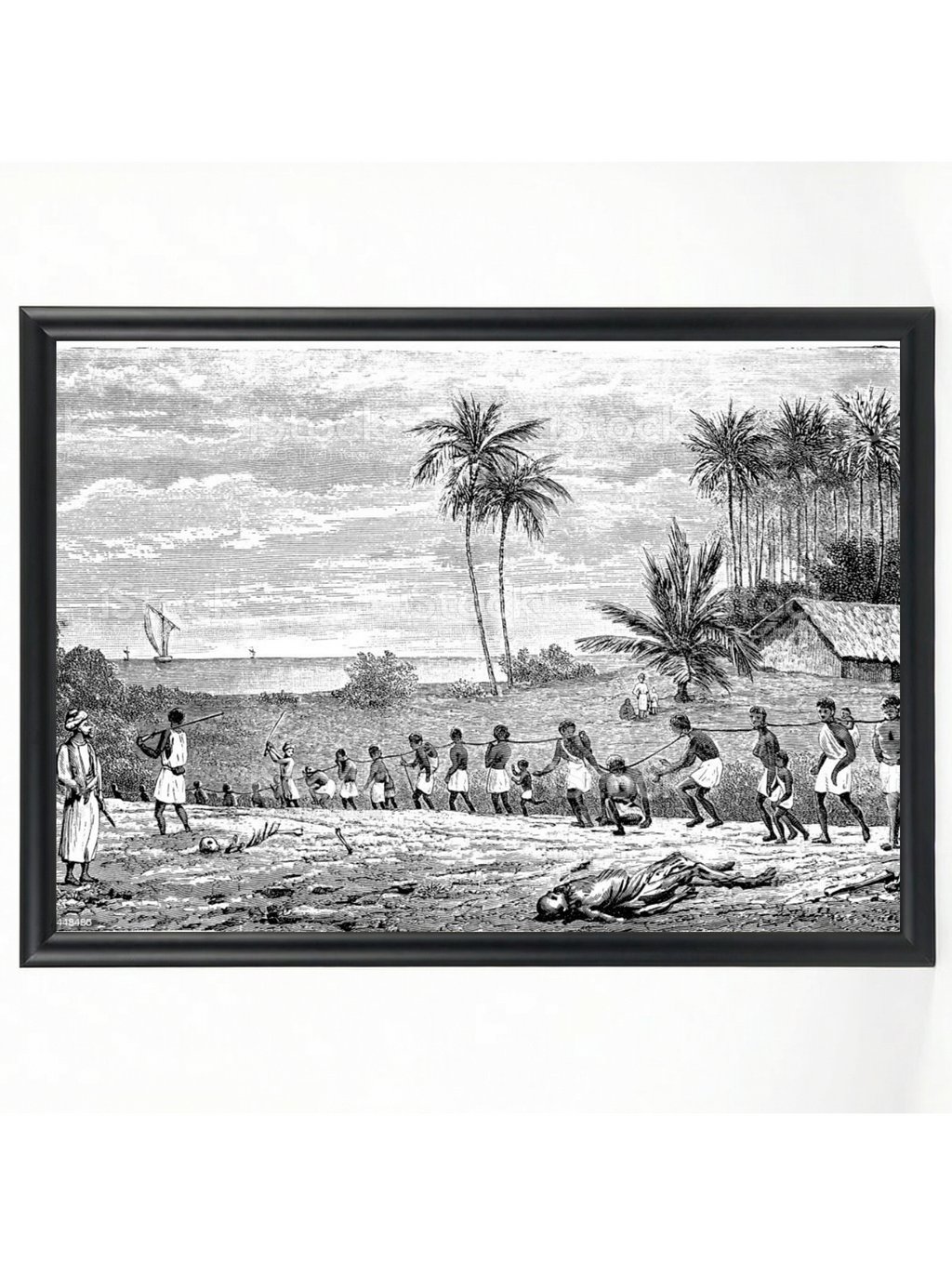Slave Coffle: Chained March to the Coast