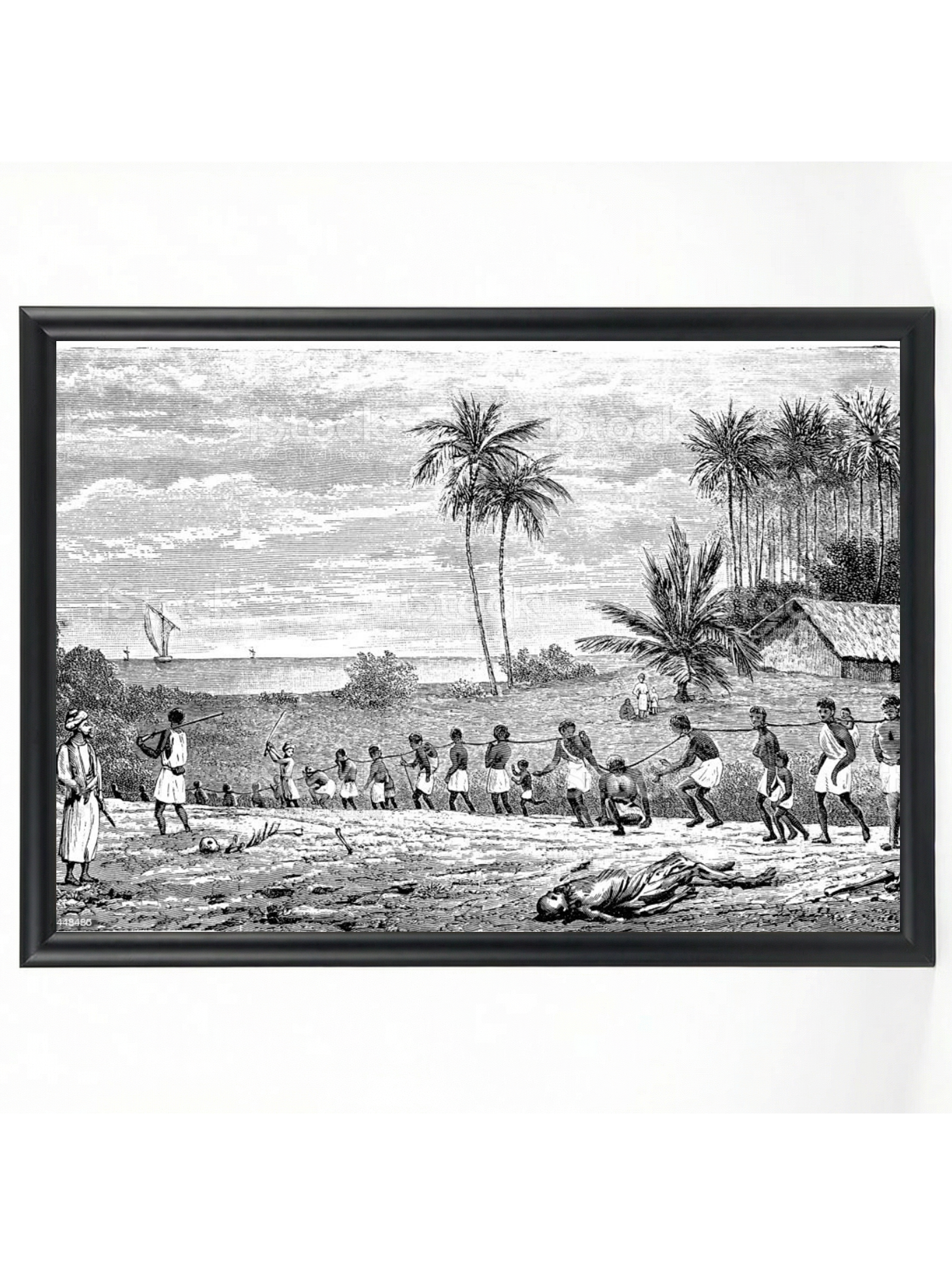 Slave Coffle: Chained March to the Coast