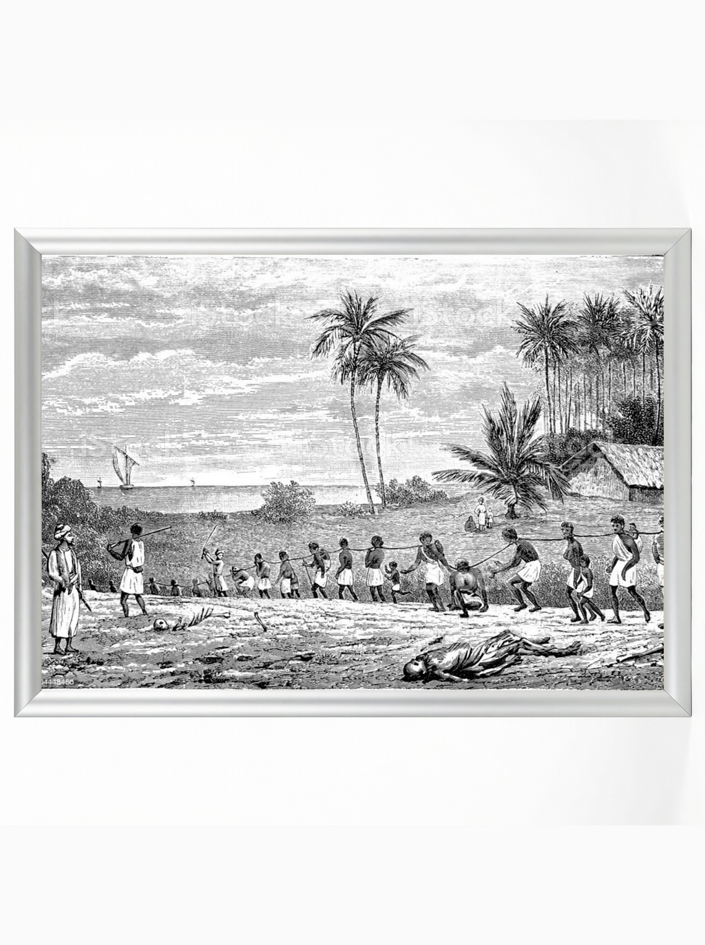Slave Coffle: Chained March to the Coast