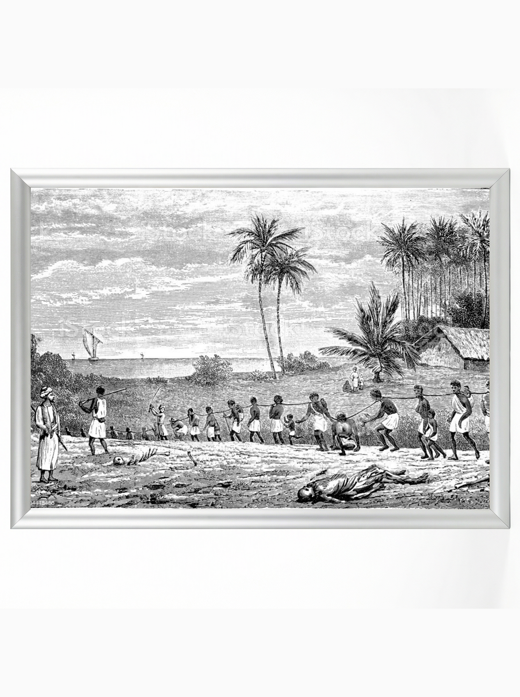 Slave Coffle: Chained March to the Coast