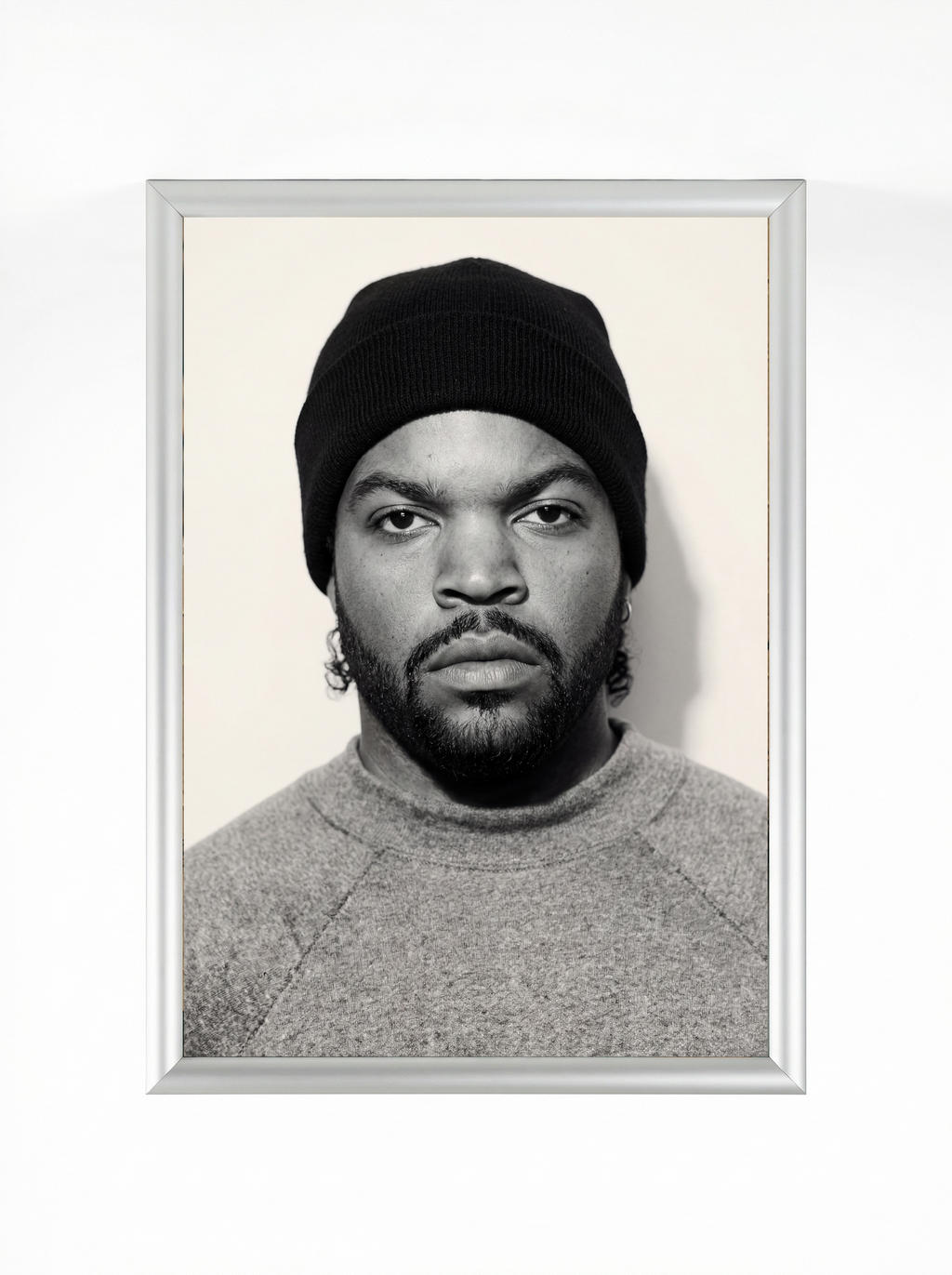 Ice Cube — Black & White Fine Art Portrait Poster