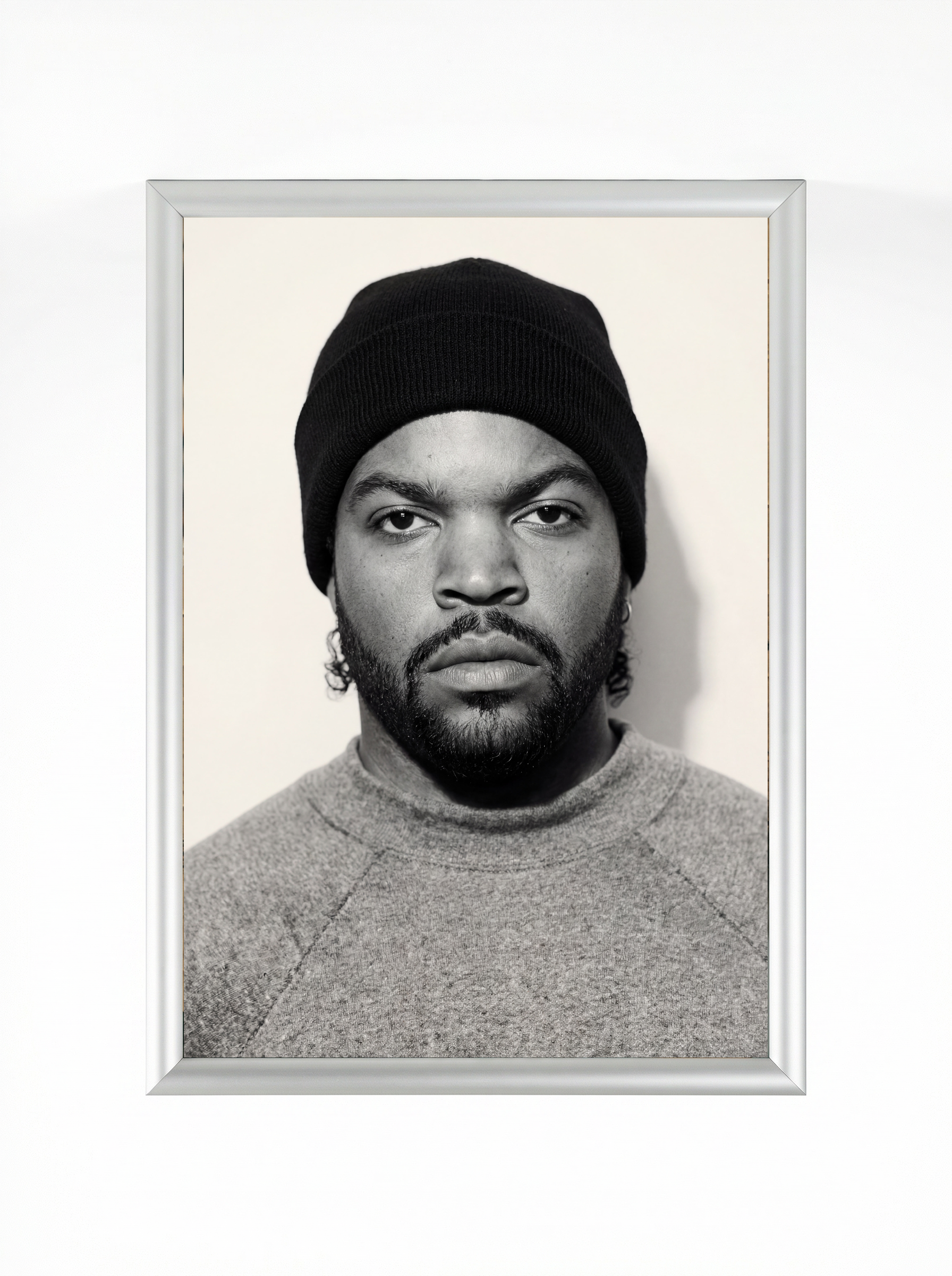 Ice Cube — Black & White Fine Art Portrait Poster