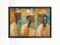 Three in Stillness – African Women Portrait Art Print