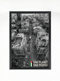 Gaza: One Planet One People | Historical Art Print | Framed Poster