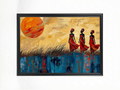Hilltop – Three Queens at Sunset Art Print
