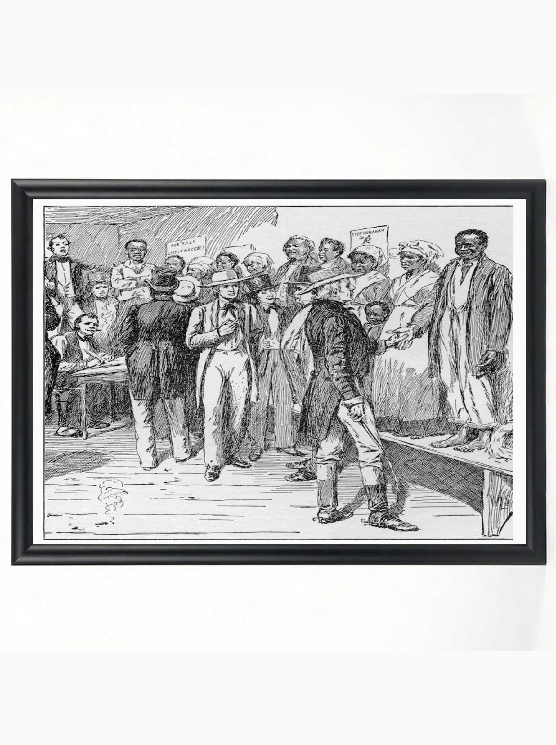 Slave Auction: Cataloging and Inventorying Human Property