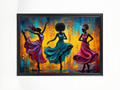 Joy Dance – African Women Dancing Art Print