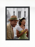 Martin Luther King Jr. & Coretta Scott King — Colorized Historical Portrait Poster