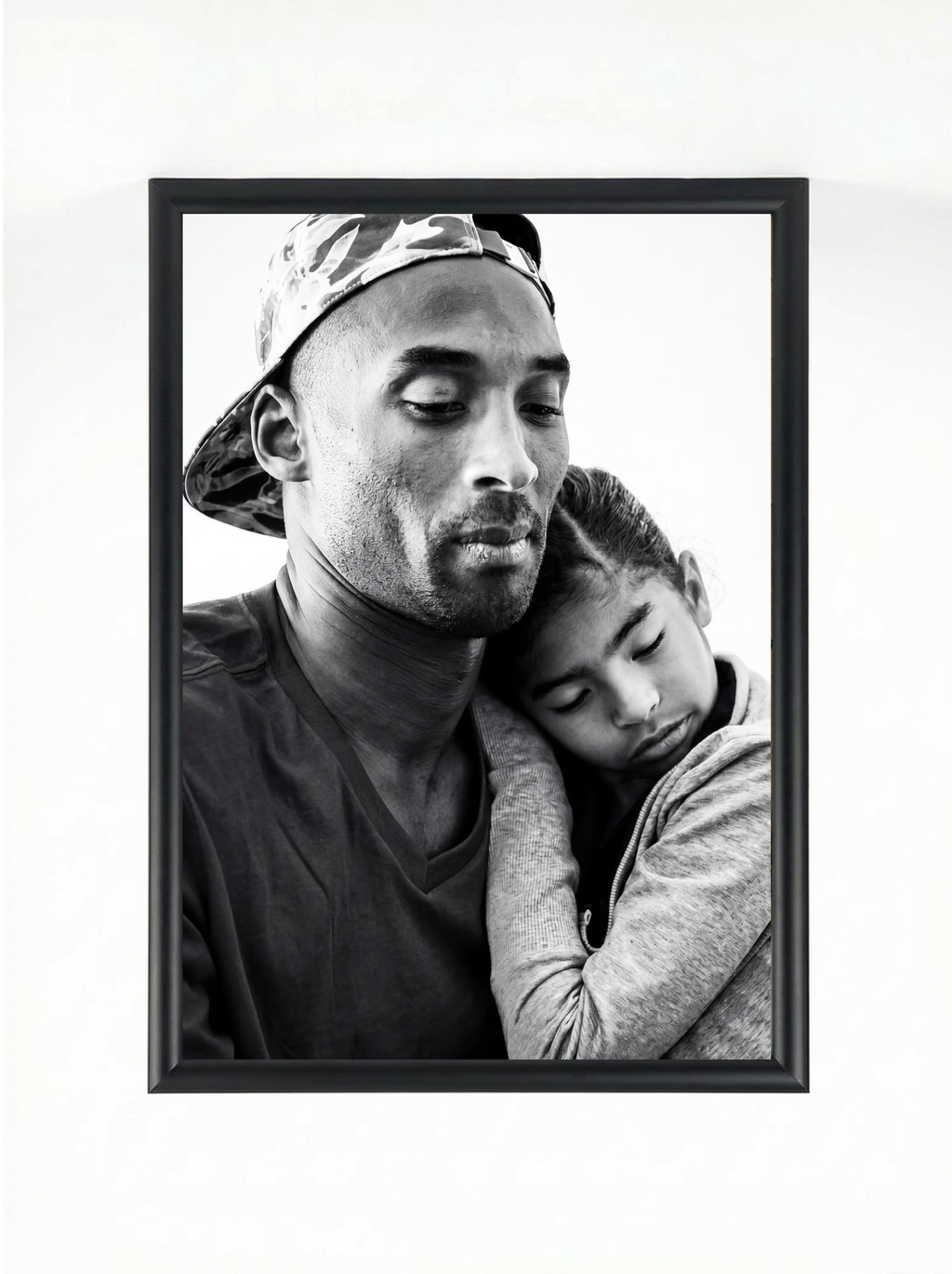 Kobe & Gigi — A Father's Love Art Print | Framed Poster