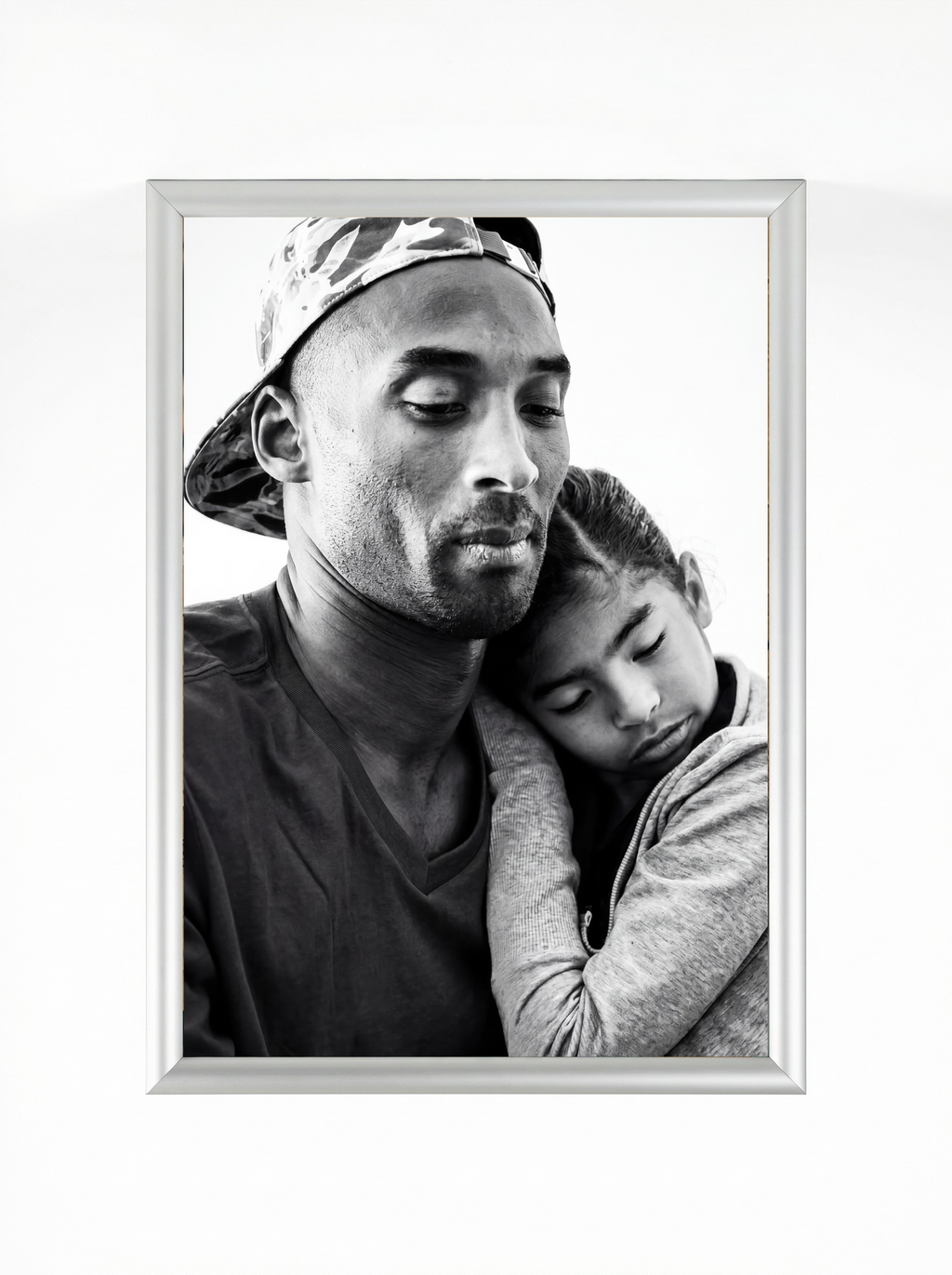 Kobe & Gigi — A Father's Love Art Print | Framed Poster
