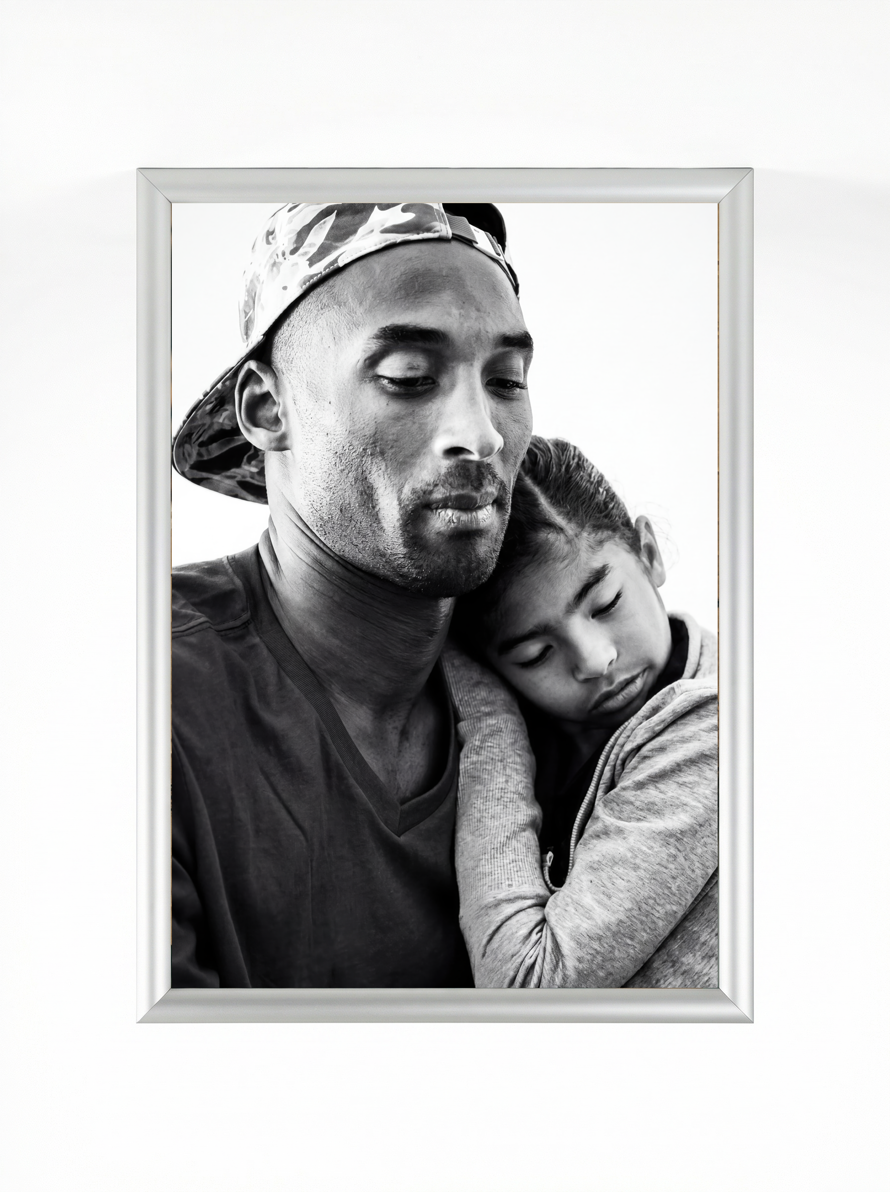 Kobe & Gigi — A Father's Love Art Print | Framed Poster
