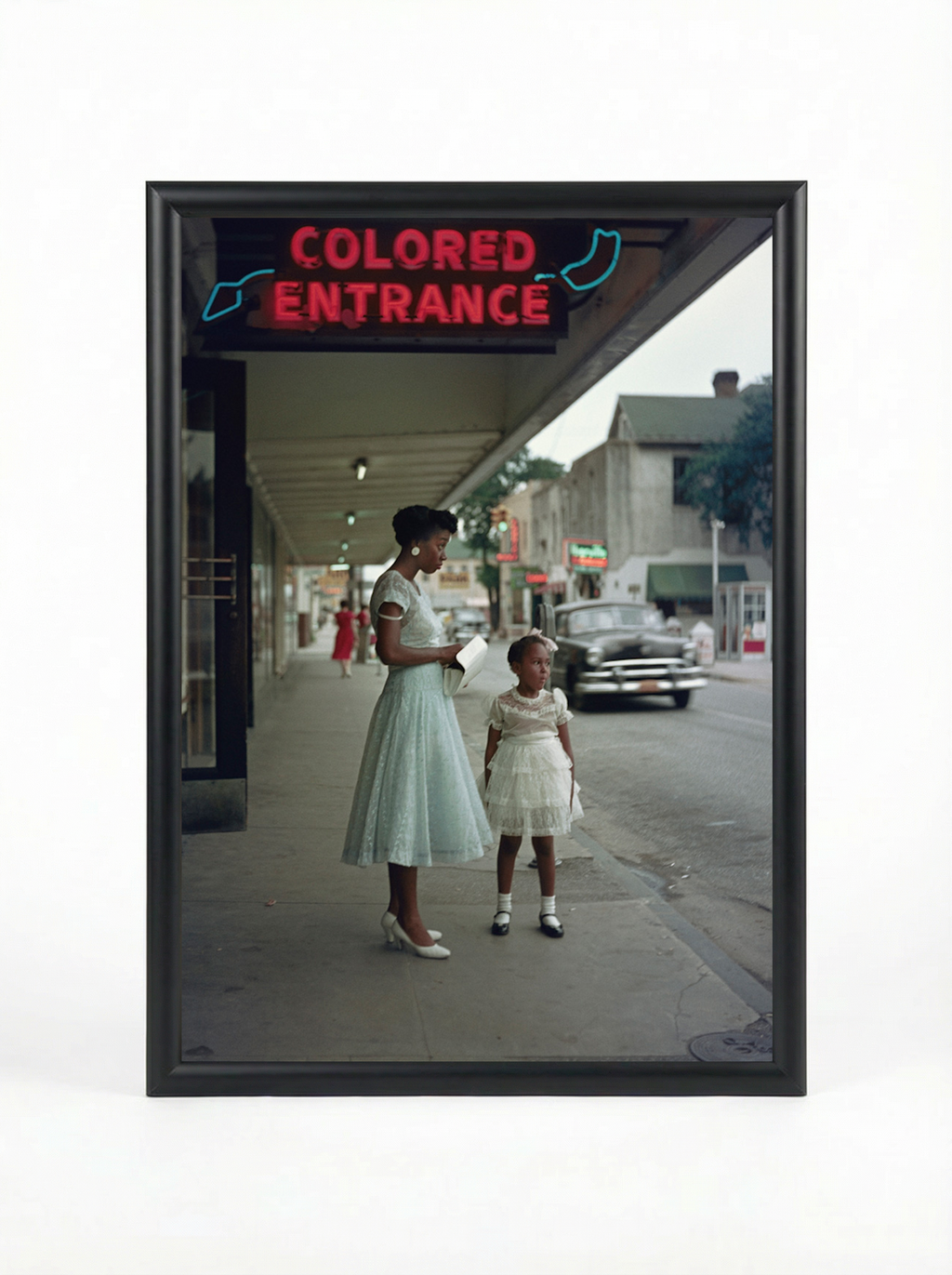Mother and Daughter: Colored Entrance Colorized