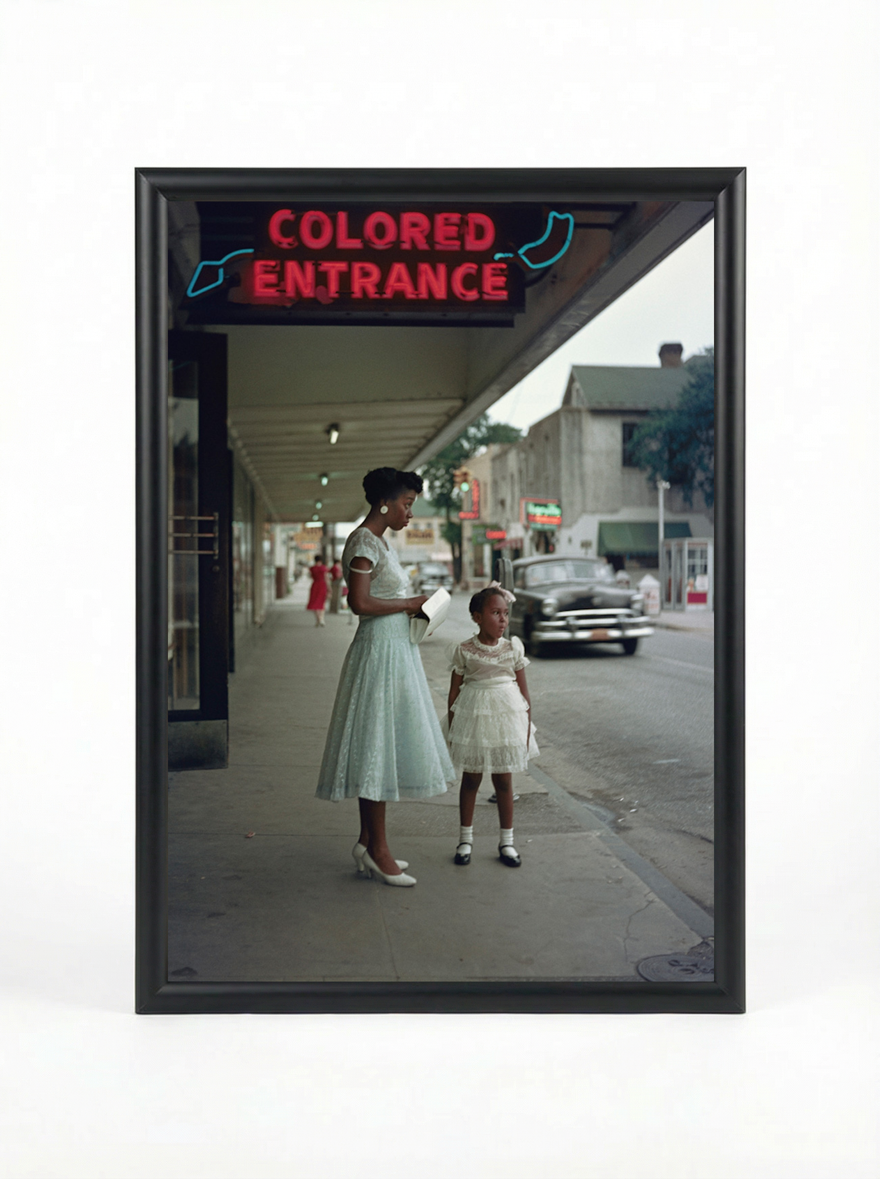 Mother and Daughter: Colored Entrance Colorized