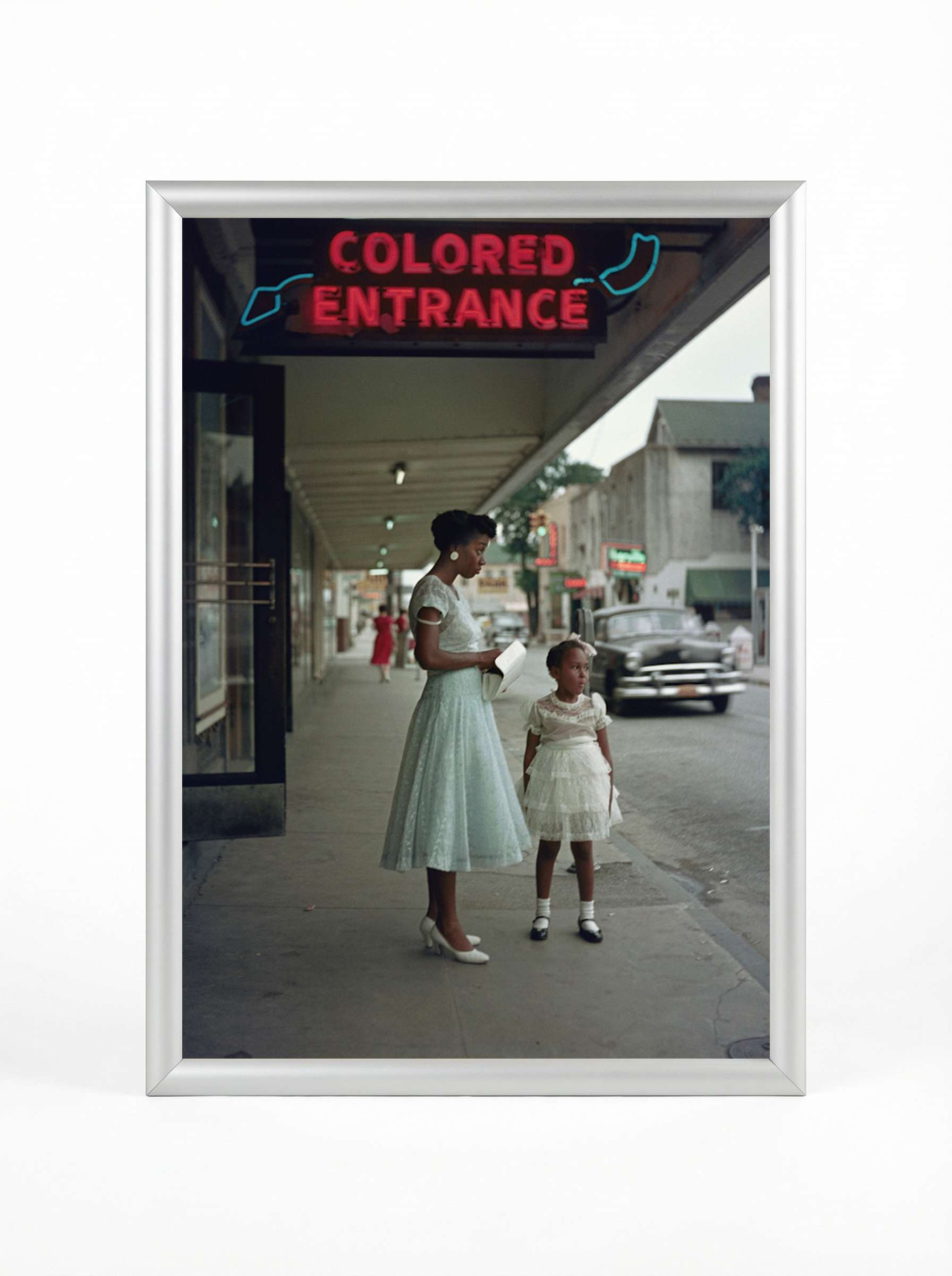 Mother and Daughter: Colored Entrance Colorized
