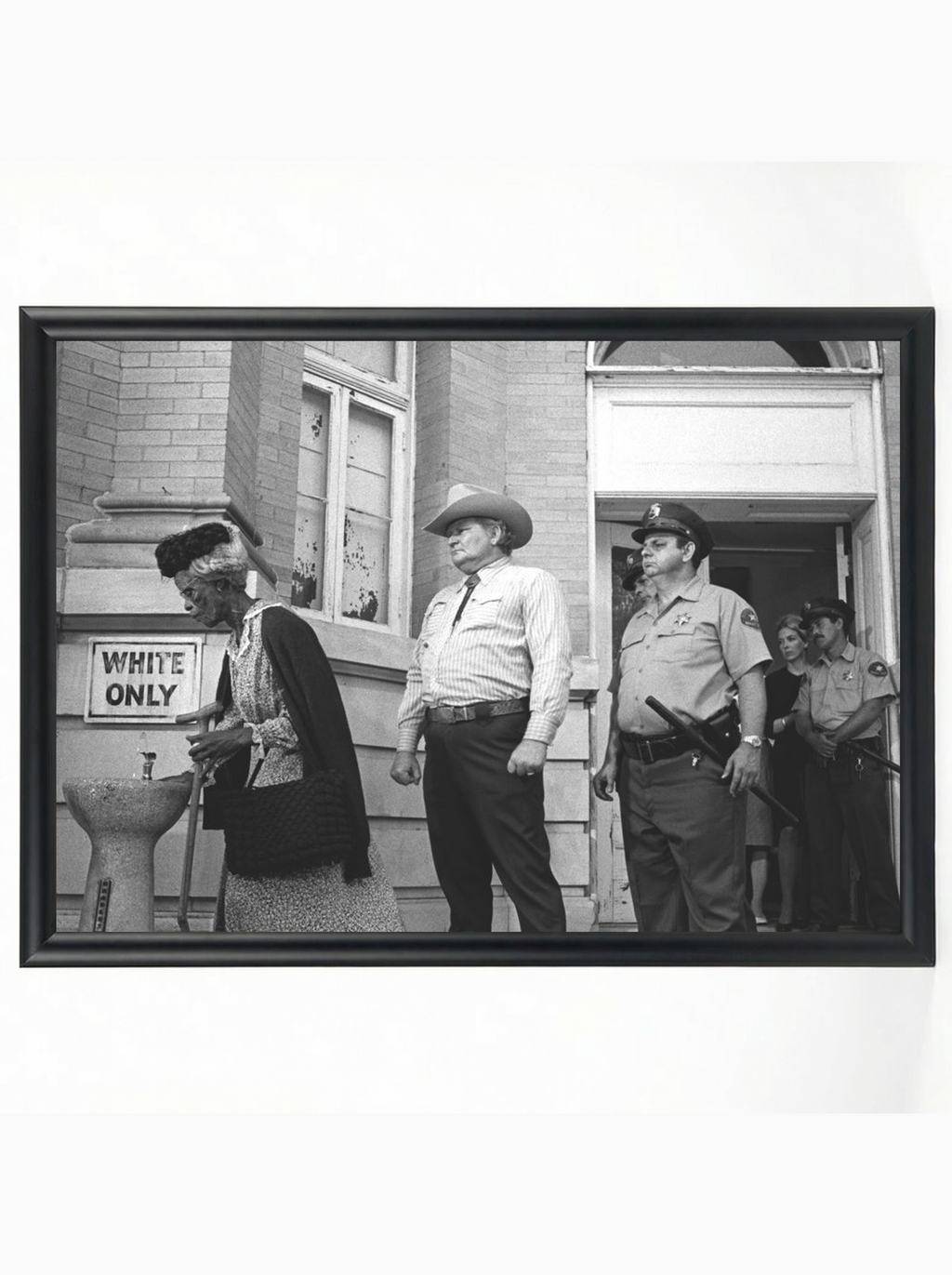 White Only Water Fountain: Civil Rights Confrontation