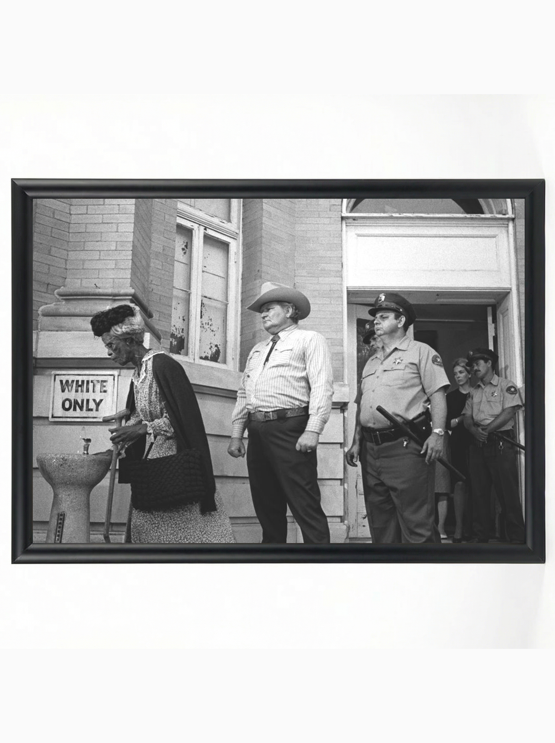 White Only Water Fountain: Civil Rights Confrontation