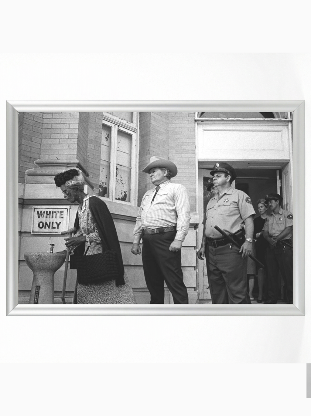 White Only Water Fountain: Civil Rights Confrontation