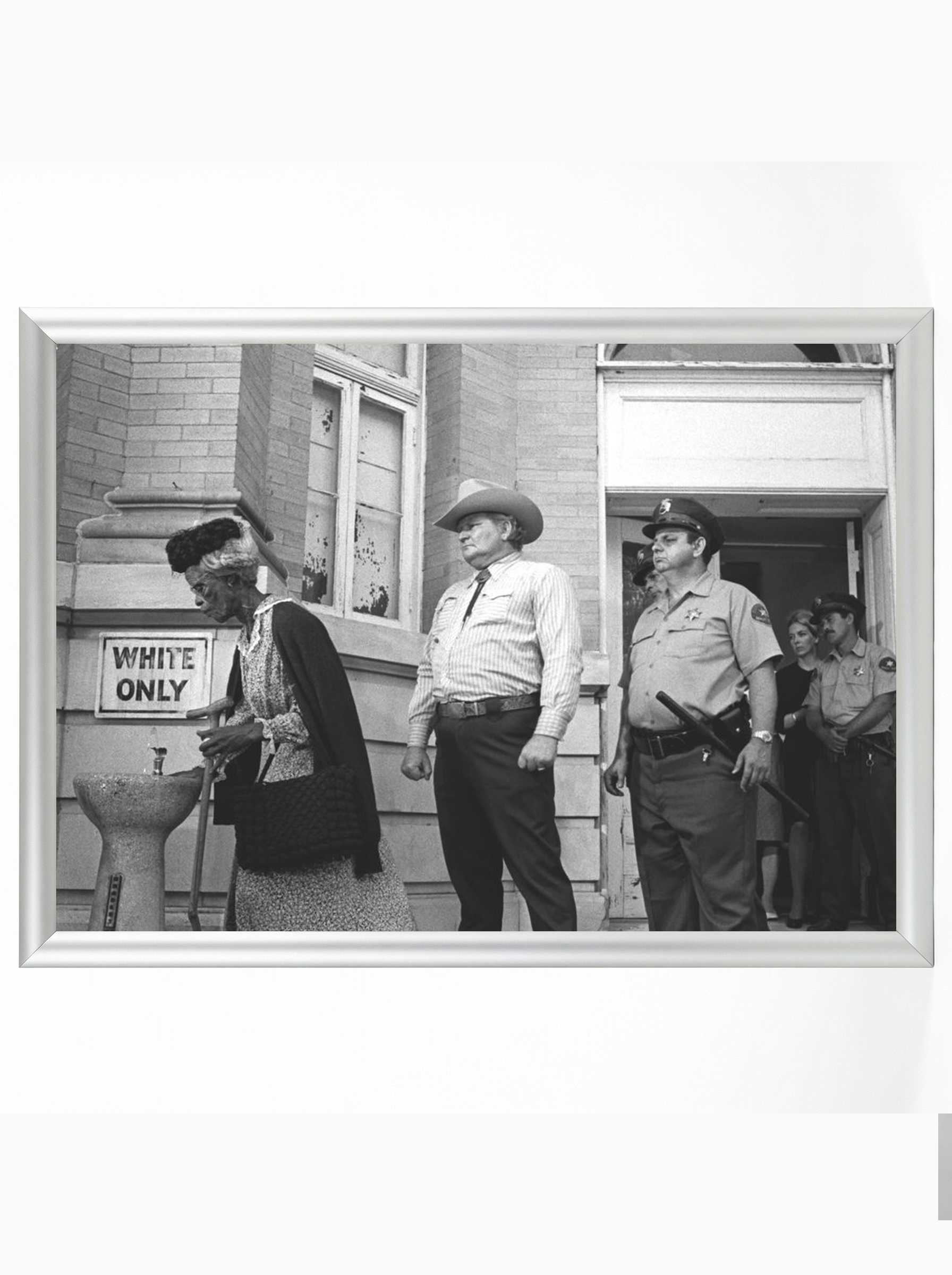 White Only Water Fountain: Civil Rights Confrontation