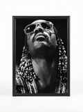 Stevie Wonder — Black & White Fine Art Portrait Poster