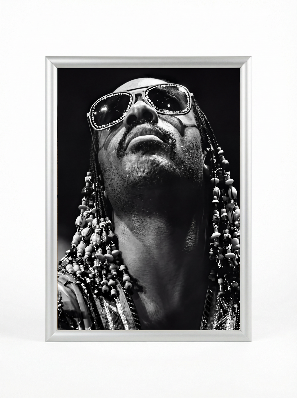 Stevie Wonder — Black & White Fine Art Portrait Poster
