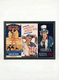 America Needs You: Join ICE Triple Uncle Sam Poster
