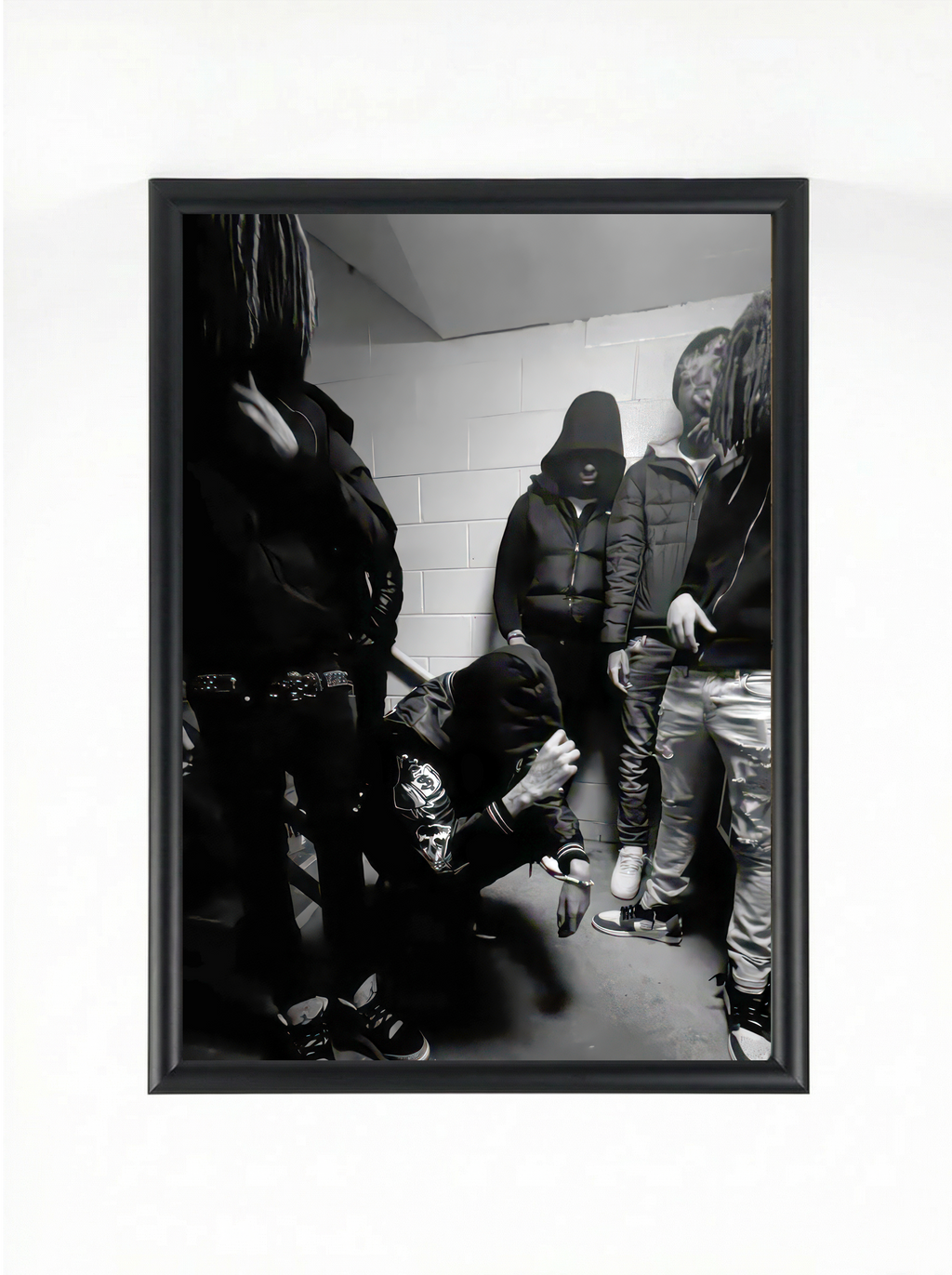 The Block — Urban Brotherhood Street Photography Art Print | Framed Poster