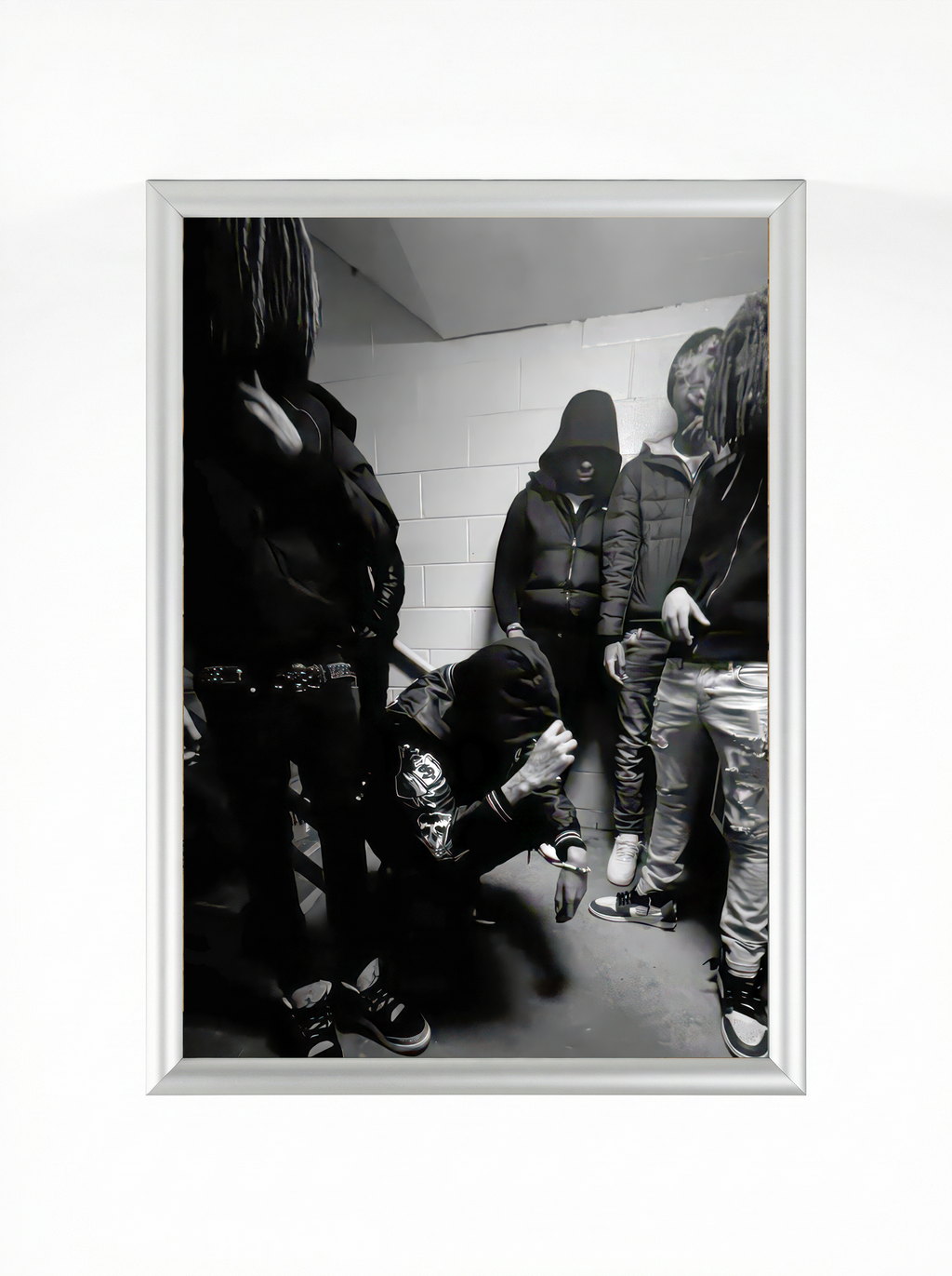 The Block — Urban Brotherhood Street Photography Art Print | Framed Poster