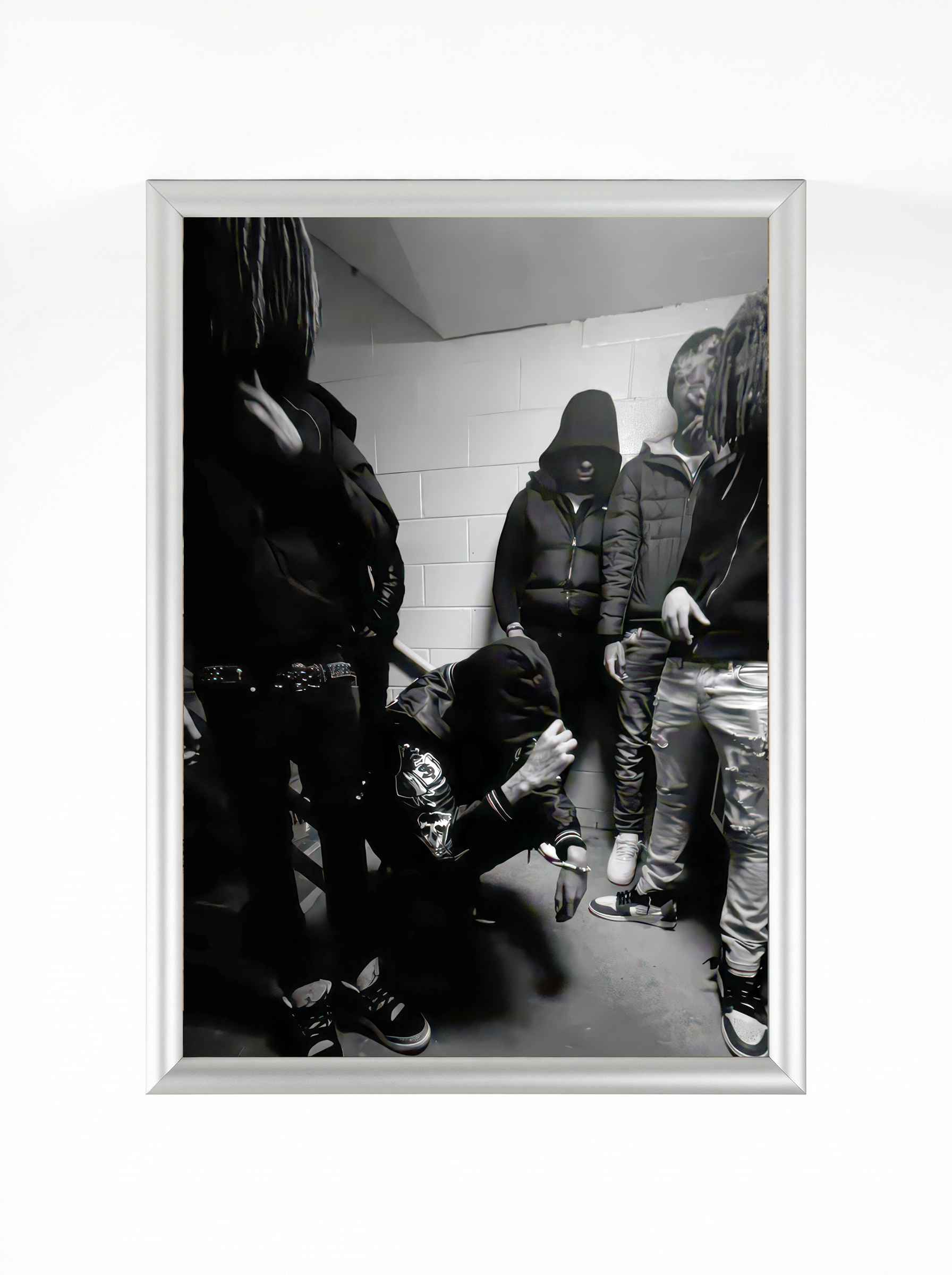 The Block — Urban Brotherhood Street Photography Art Print | Framed Poster