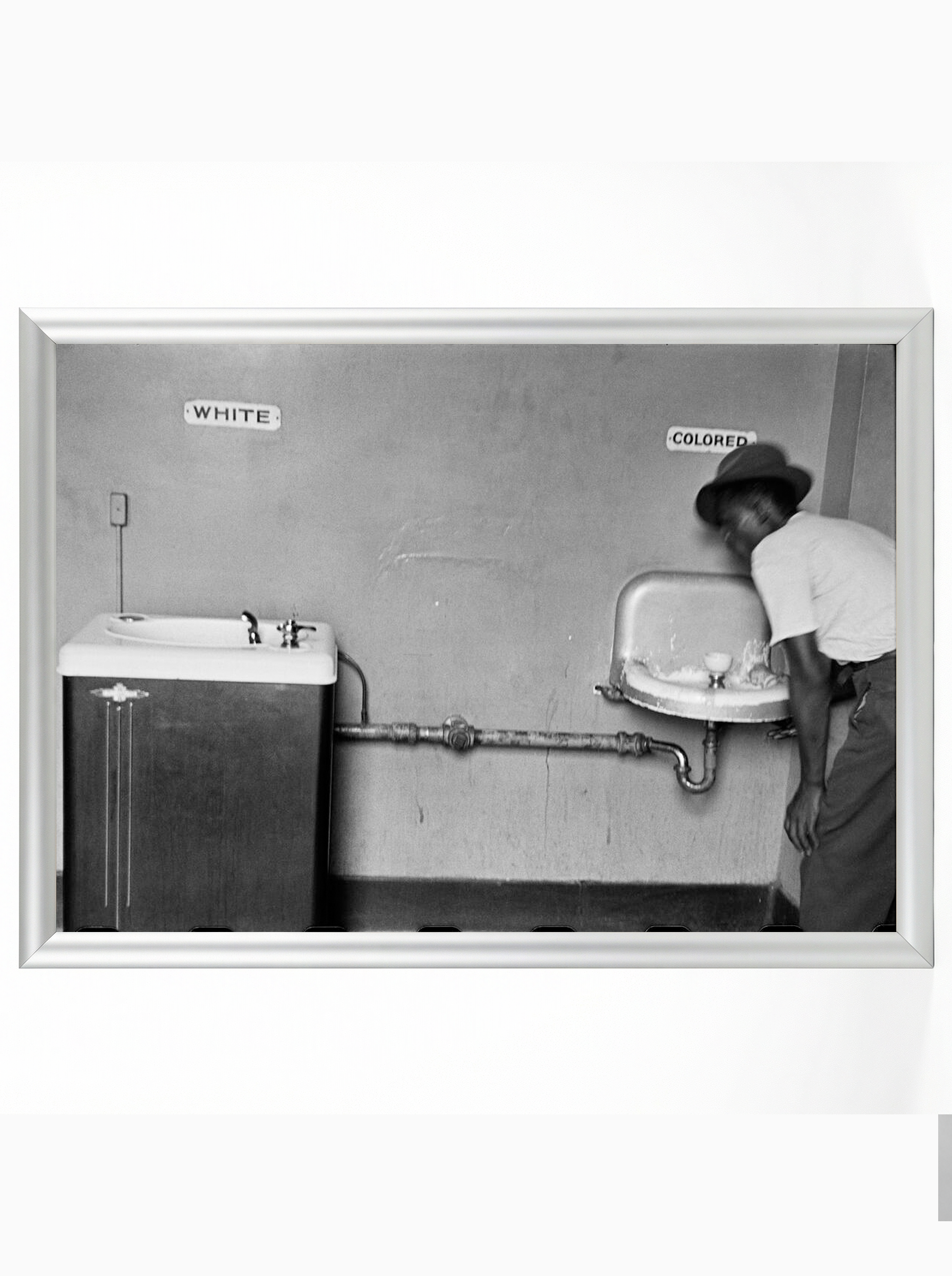 White and Colored: Segregated Water Fountains