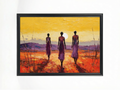 Warmth of Day – African Savanna Sunset Art Print