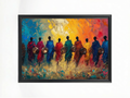 Warrior Colors – African Shield Bearers Art Print