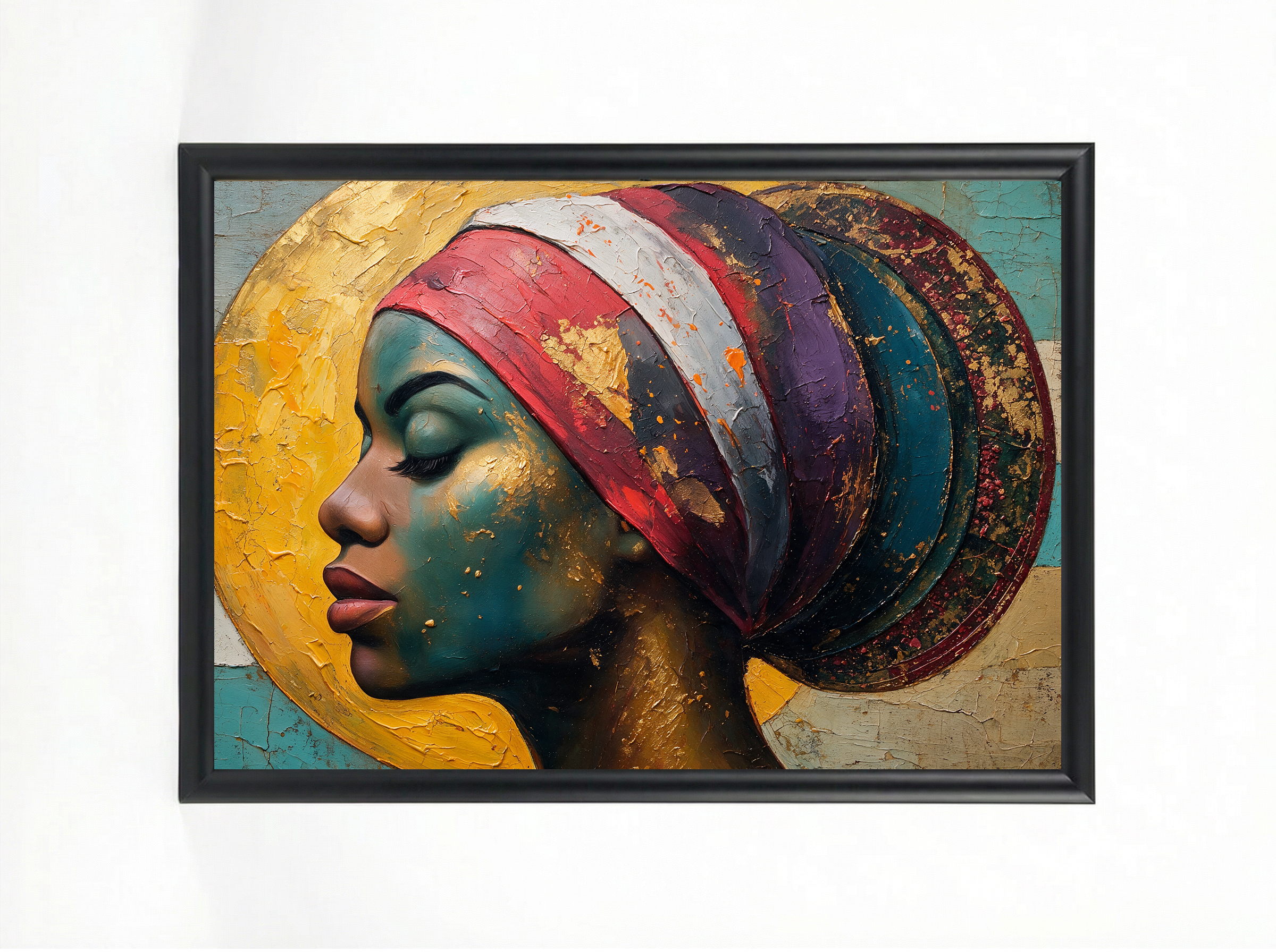 Woman of Heritage – African Portrait Art Print